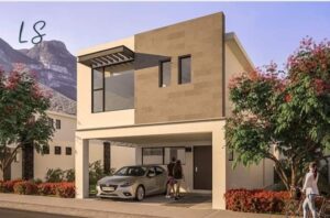 Casa en venta, Zona Dominio Cumbres, Modelo Niza, arriba Paseo de los Leones; Monterrey Nuevo Leon