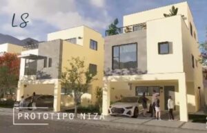 Casa en venta, Zona Dominio Cumbres, Modelo Niza, arriba Paseo de los Leones; Monterrey Nuevo Leon